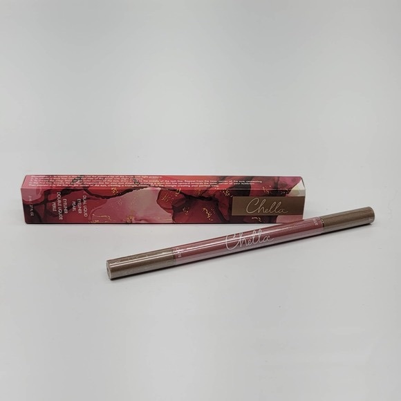 New CHELLA Dual Liquid Eyeliner Pearl in Pearl Black & Pearl Blue - Picture 6 of 12